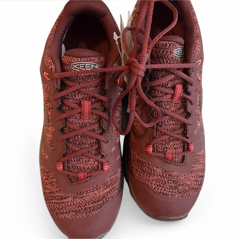 Women’s KEEN TERRADORA II Waterproof Hiking Shoes by KEEN Cherry Mahogany